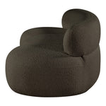 Venti 88.5" Boucle Fabric Upholstered Sofa in Brown