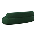 Venti 88.5" Boucle Fabric Upholstered Sofa in Green