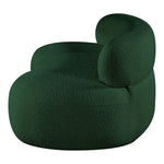 Venti 88.5" Boucle Fabric Upholstered Sofa in Green
