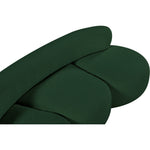 Venti 88.5" Boucle Fabric Upholstered Sofa in Green