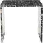 Vernazza Marble End / Side Table in Black