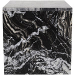 Vernazza Marble End / Side Table in Black