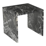 Vernazza Marble End / Side Table in Black