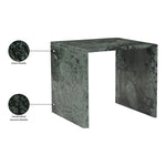 Vernazza Marble End / Side Table in Green