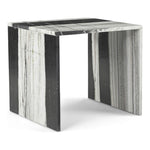 Vernazza Marble End / Side Table in Panda