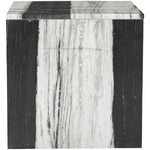 Vernazza Marble End / Side Table in Panda