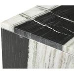 Vernazza Marble End / Side Table in Panda