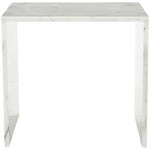 Vernazza Marble End / Side Table in White