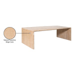 Vernazza Travertine Coffee Table in Natural