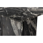 Verona 78" Marble Dining Table (3 Boxes) in Black