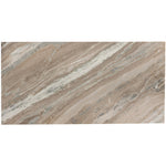 Verona 78" Marble Dining Table (3 Boxes) in Brown
