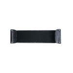 Concord Chenille Accent Bench in Black