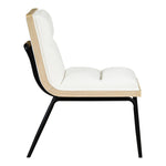 Viceroy Fabric Upholstered Dining Chair in Cream