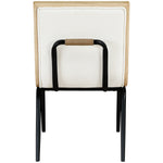 Viceroy Fabric Upholstered Dining Chair in Cream