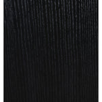 Wade Oak Veneer Nightstand / Side Table in Black