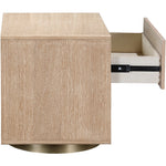 Wade Oak Veneer Nightstand / Side Table in Natural