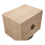 Wade Oak Veneer Nightstand / Side Table in Natural