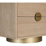Wade Oak Veneer Nightstand / Side Table in Natural