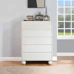 Kent Ash Wood Chest in Cream