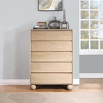 Kent Ash Wood Chest in Natural