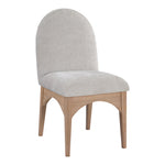Waldorf Chenille Fabric Upholstered Dining Side Chair in Grey