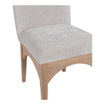 Waldorf Chenille Fabric Upholstered Dining Side Chair in Grey