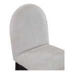 Waldorf Chenille Fabric Upholstered Dining Side Chair in Grey
