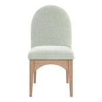 Waldorf Chenille Fabric Upholstered Dining Side Chair in Mint