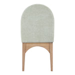 Waldorf Chenille Fabric Upholstered Dining Side Chair in Mint