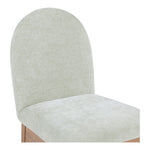 Waldorf Chenille Fabric Upholstered Dining Side Chair in Mint