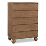 Kent Ash Wood Chest in Walnut