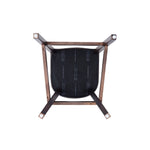 Fifth Avenue Wood Upholstered Barstool in Light Gray
