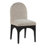 Waldorf Chenille Fabric Upholstered Dining Side Chair in Beige