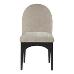 Waldorf Chenille Fabric Upholstered Dining Side Chair in Beige