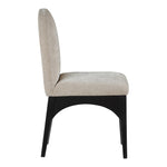 Waldorf Chenille Fabric Upholstered Dining Side Chair in Beige