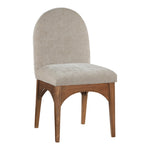 Waldorf Chenille Fabric Upholstered Dining Side Chair in Beige