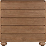Kent Ash Wood Chest in Walnut