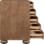 Kent Ash Wood Chest in Walnut