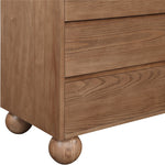 Kent Ash Wood Chest in Walnut