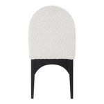 Waldorf Boucle Fabric Upholstered Dining Side Chair in Cream