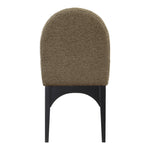 Waldorf Boucle Fabric Upholstered Dining Side Chair in Olive