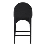 Waldorf Boucle Fabric Upholstered Counter Stool in Black