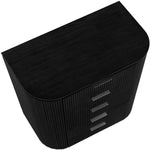 Astrid Solid Wood And Oak Veneer Chest in Black