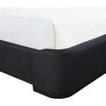 Warby Vegan Leather Upholstered King Bed in Black