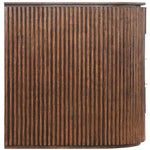 Astrid Solid Wood And Oak Veneer Chest in Brown