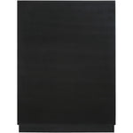 Weave Oak Veneer Chest in Black