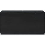 Weave Oak Veneer Dresser in Black