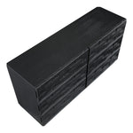 Weave Oak Veneer Dresser in Black
