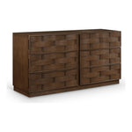 Weave Oak Veneer Dresser in Brown