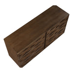 Weave Oak Veneer Dresser in Brown